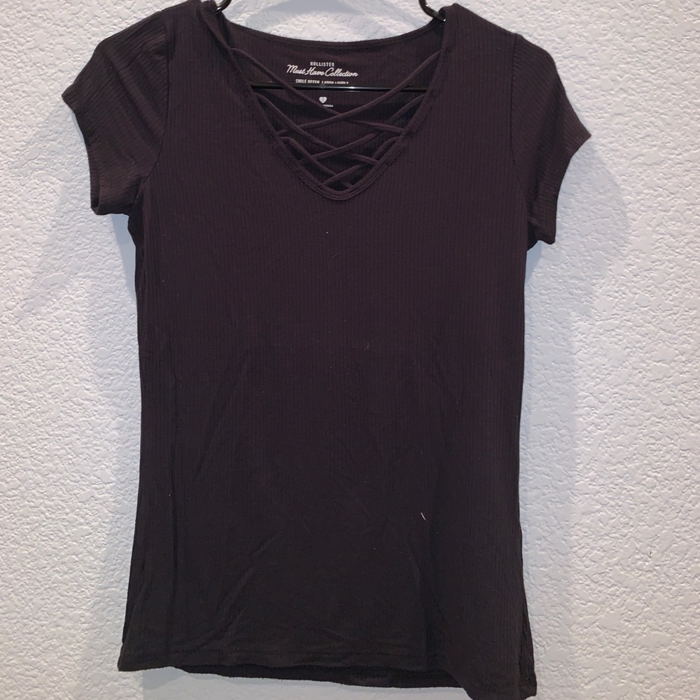 black cross front top